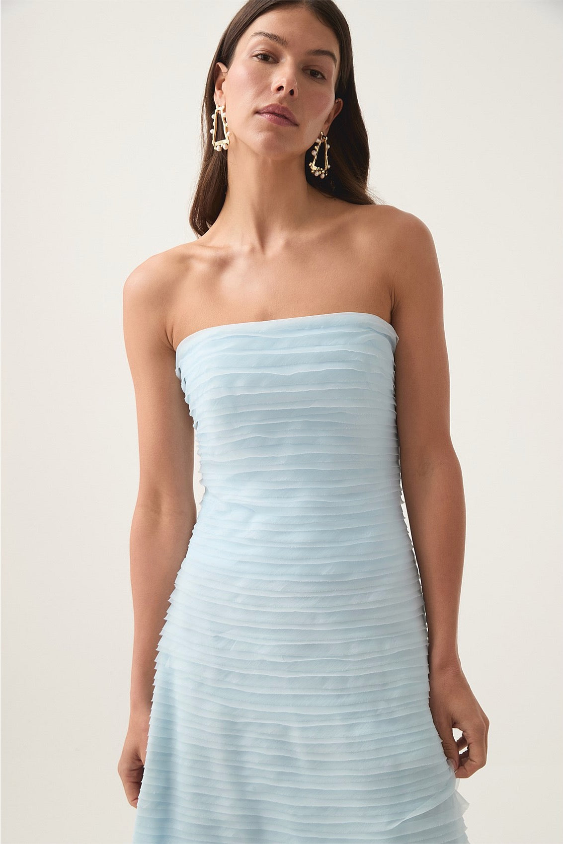 Aje Soundscape Maxi Dress - Sea Breeze - Dress Hire AU Aje Soundscape Maxi Dress - Sea Breeze - Dress Hire AU