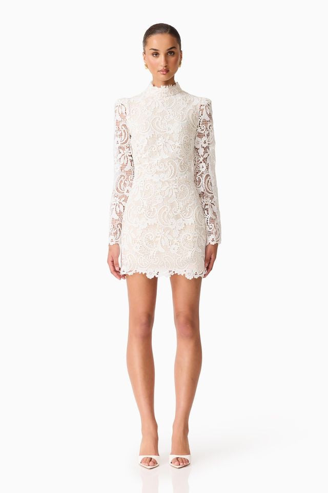 Elliatt Cora Mini Dress - White