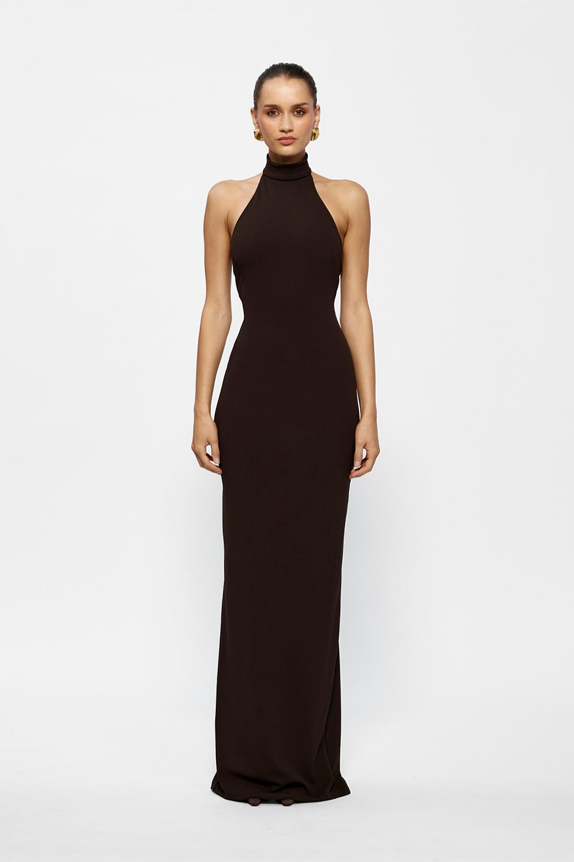 Effie Kats Rhi Gown - Coffee