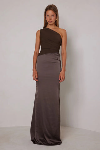 Elle Zeitoune Shay Dress - Espresso