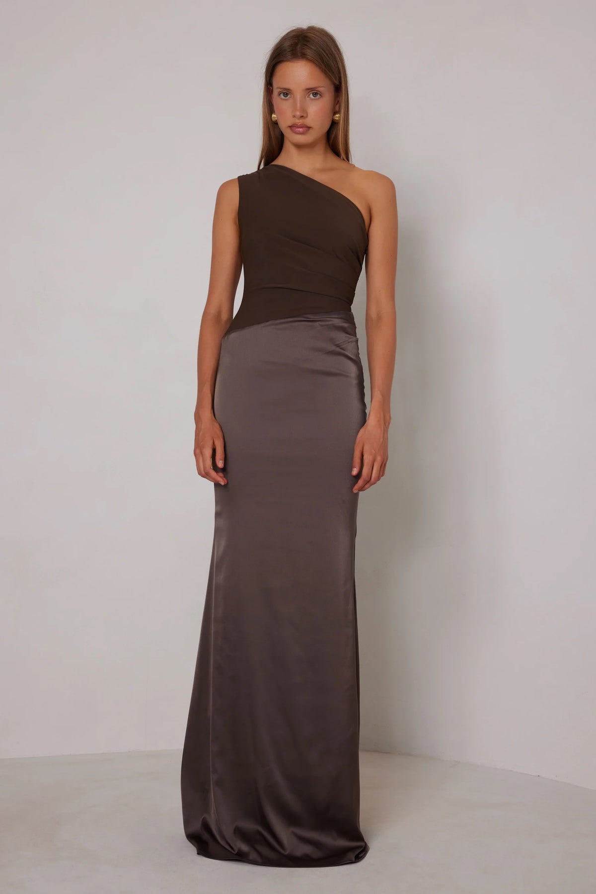 Elle Zeitoune Shay Dress - Espresso