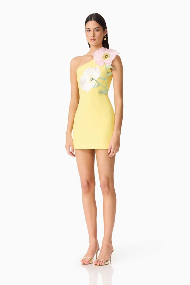 Elliatt Hope Mini Dress - Yellow