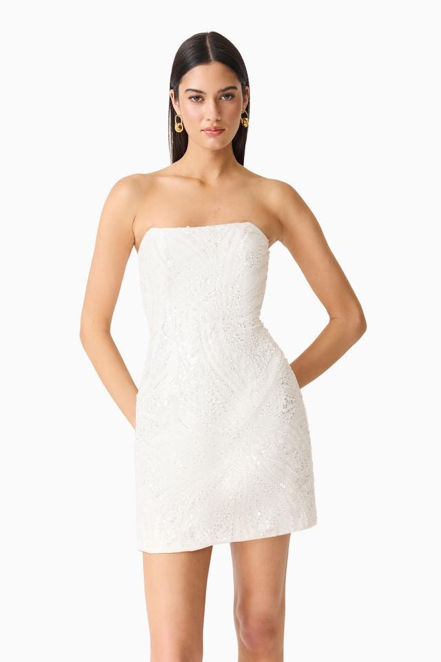 Elliatt Daelia Mini Dress - White