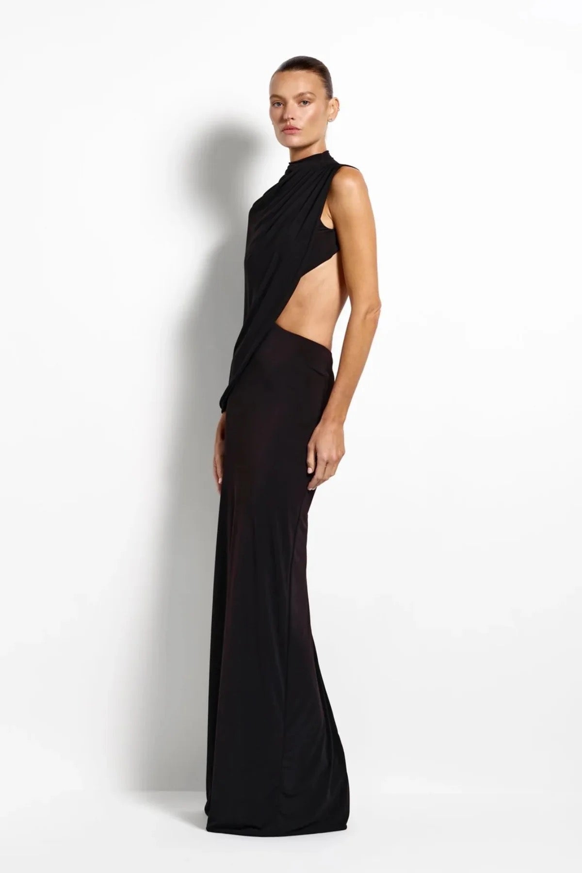 Effie Kats Aleksi Gown - Black