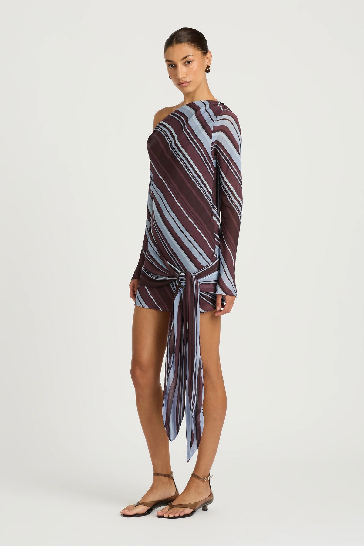 Benni Elise Mini Dress - Midnight Stripe