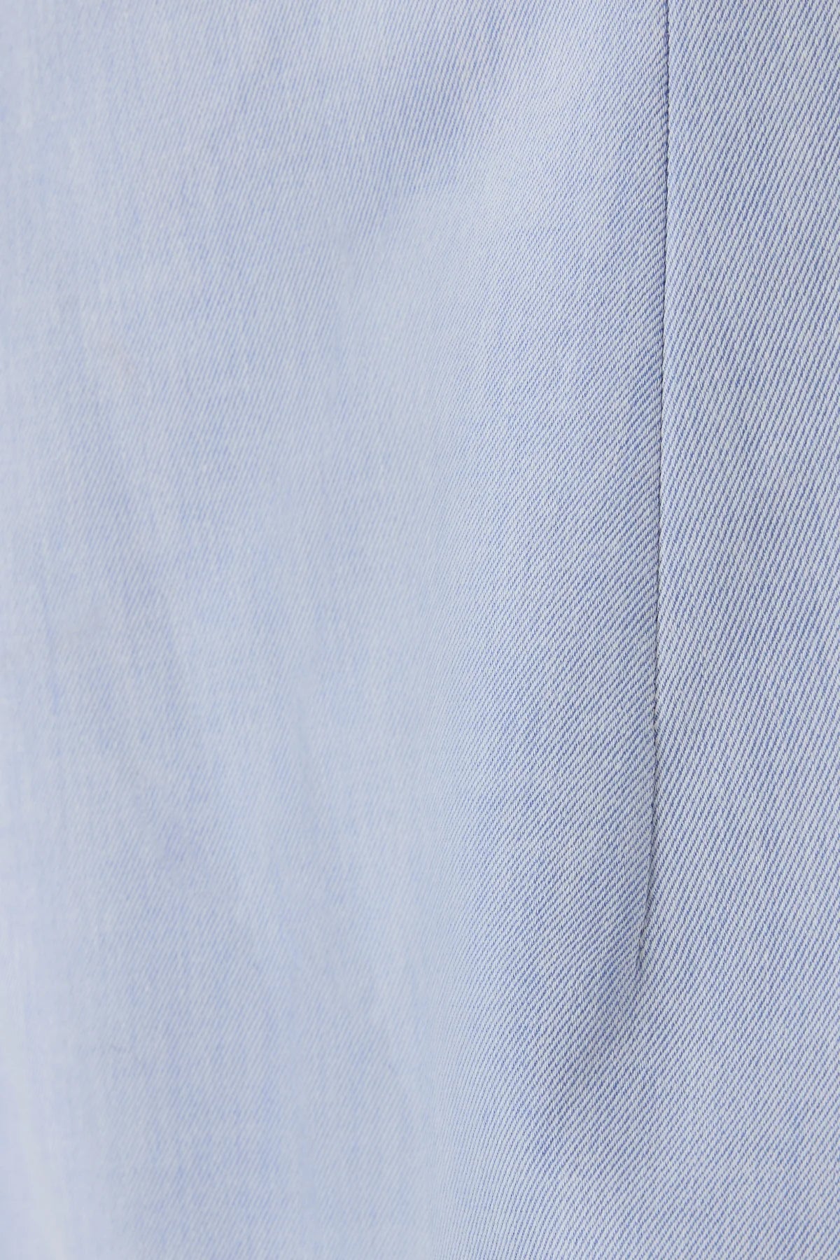 Odd Muse Cotton Mix Pinstripe Mini Dress - Blue Pinstripe