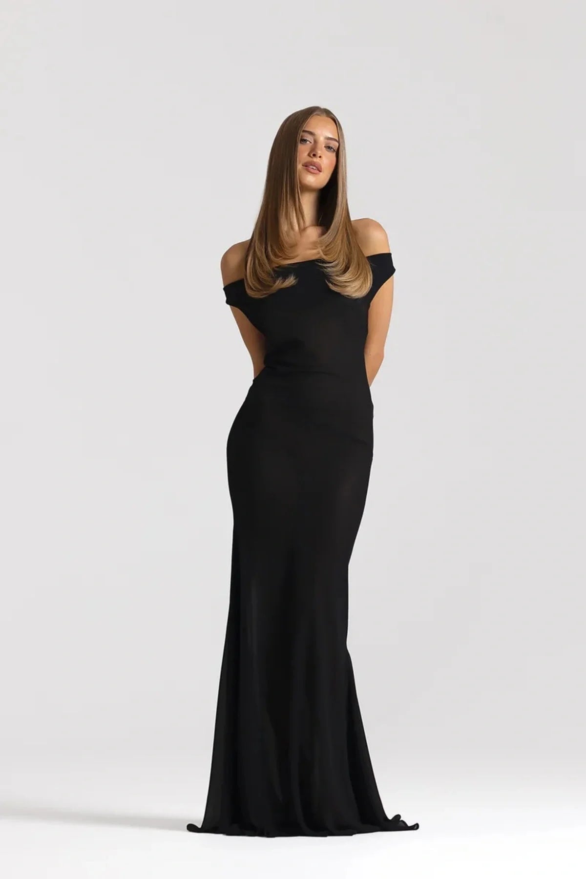 Natalie Rolt Anita Maxi Dress - Black