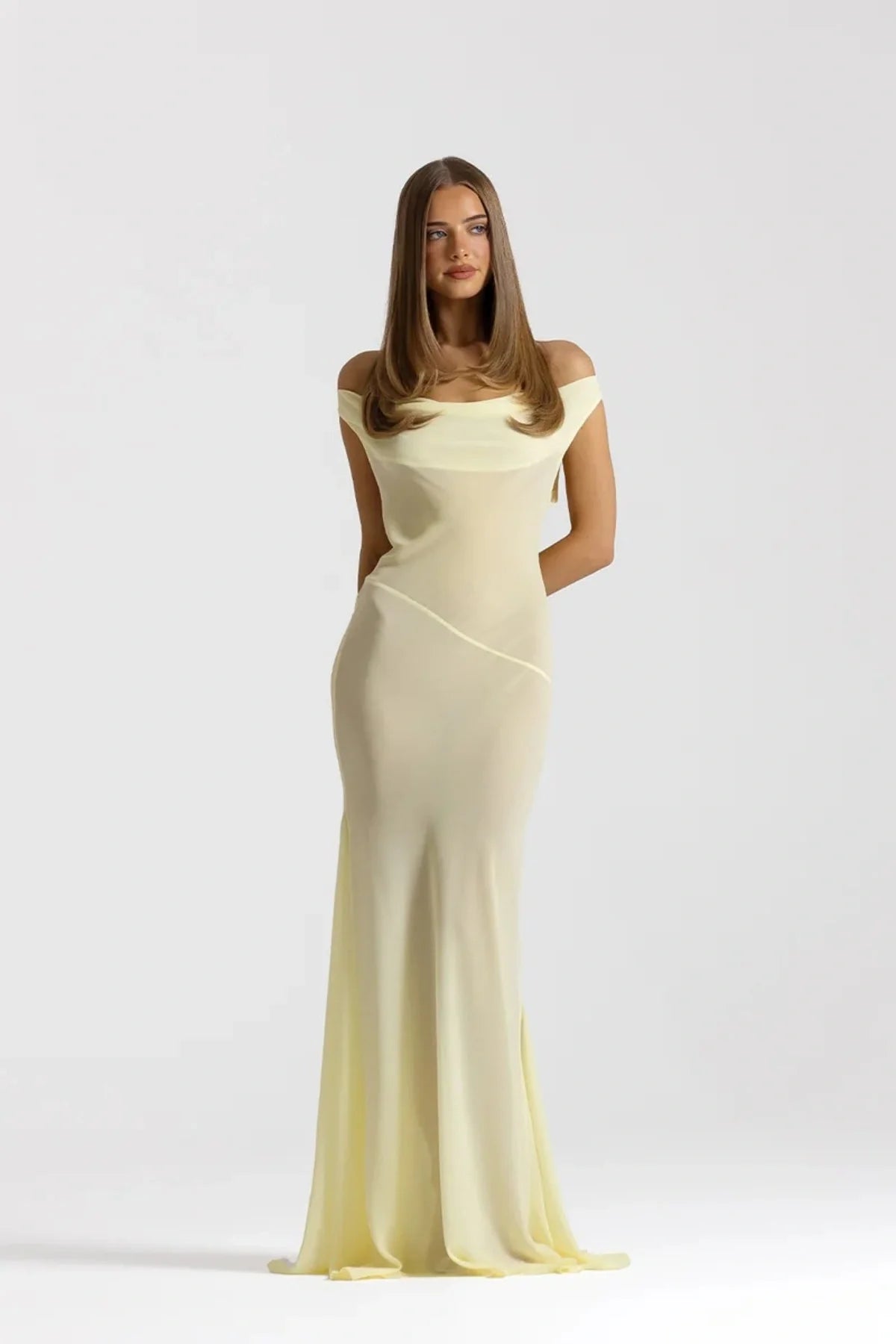 Natalie Rolt Anita Maxi Dress - Butter