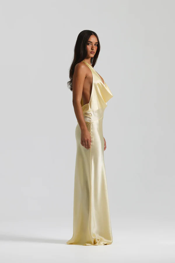 Natalie Rolt Gabi Gown - Lemon