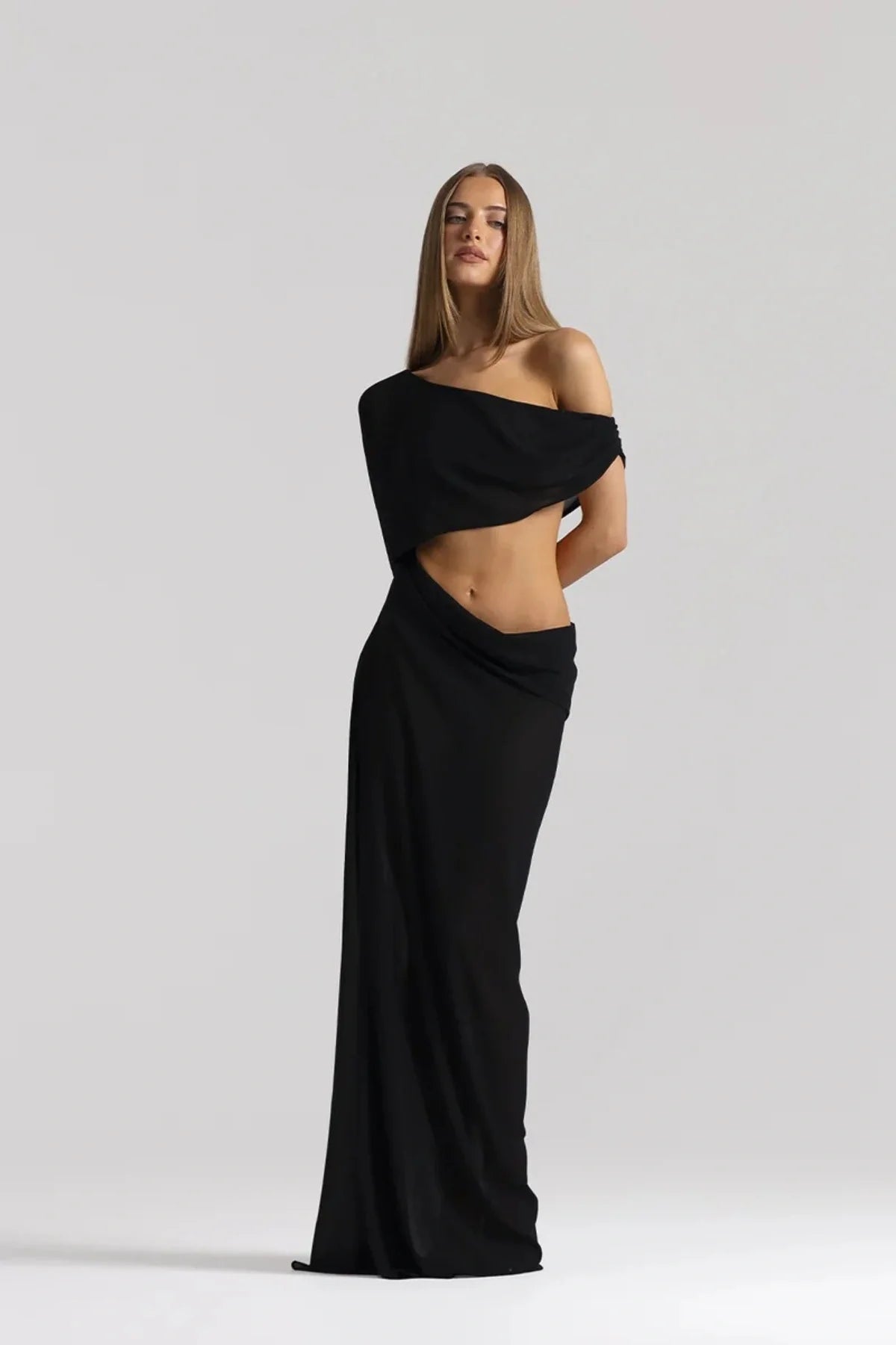Natalie Rolt Imogen Maxi Dress - Black
