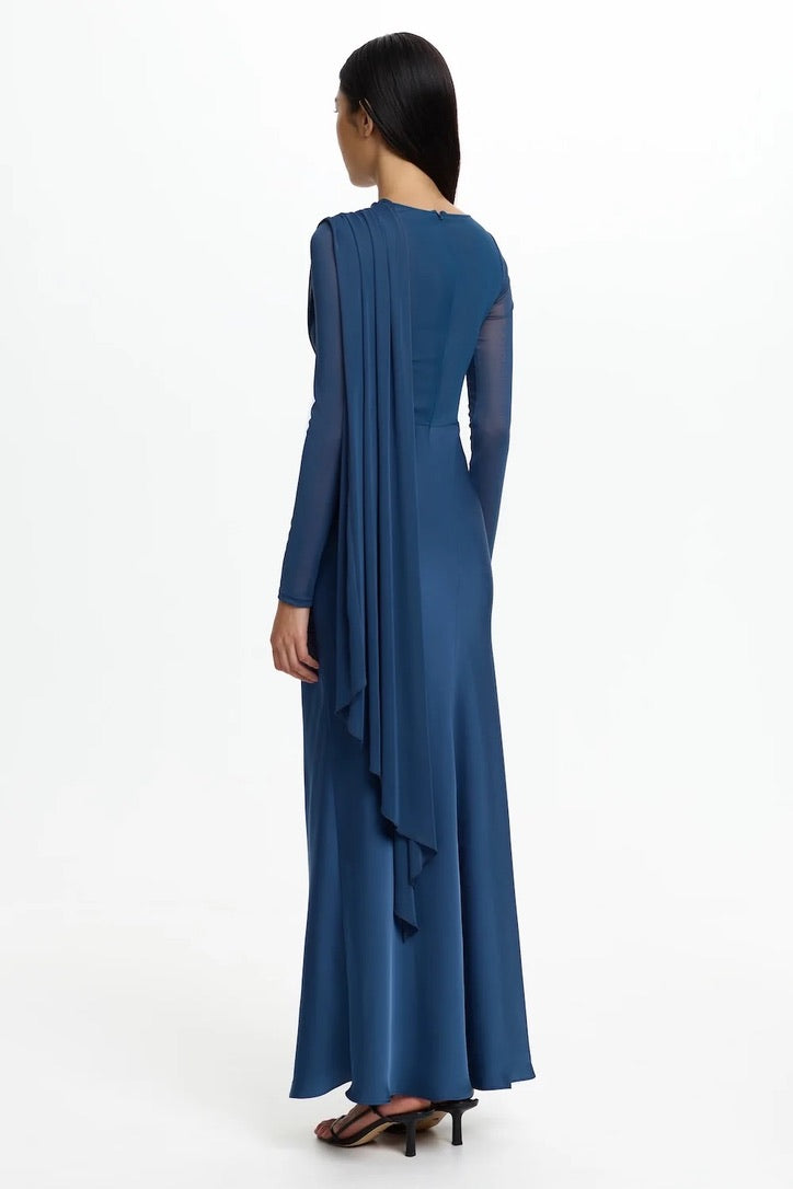 Significant Other Adelaide Long Sleeve Maxi Dress - Petrol