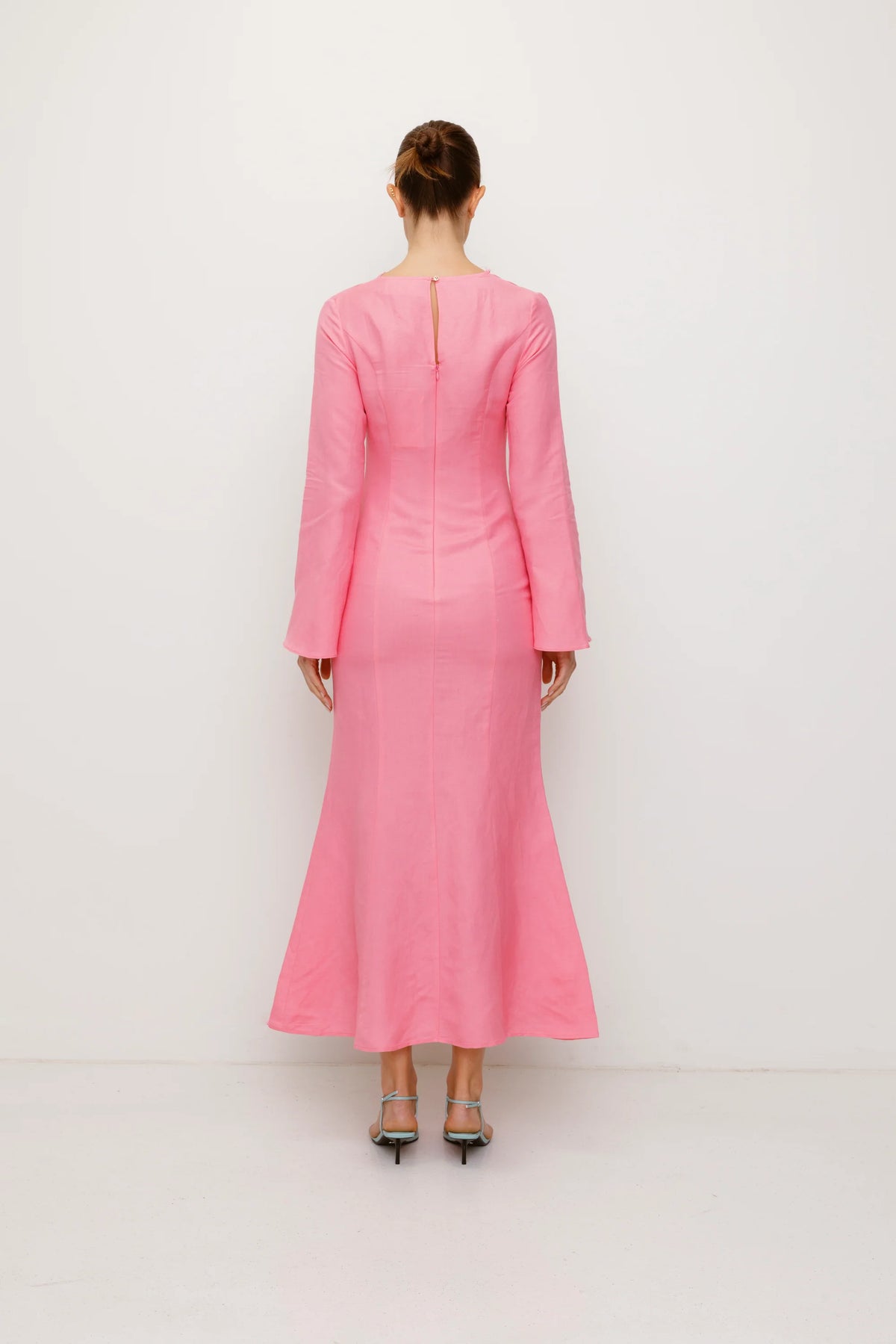 The Wolf Gang Zabelle Maxi Dress - Candy Pink