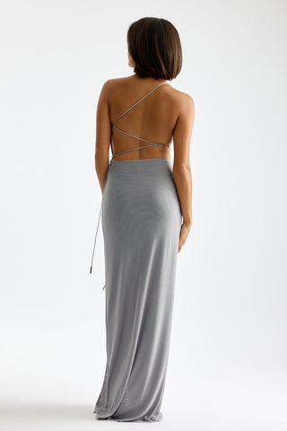 Lexi Havana Dress - Light Grey