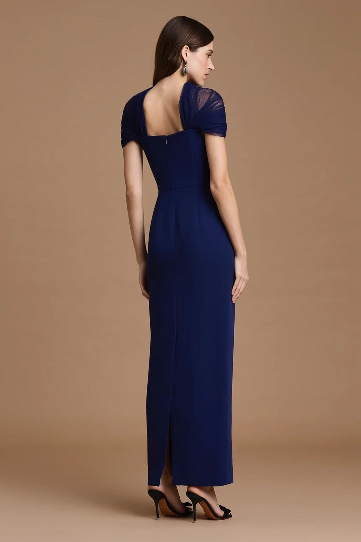 Sonya Lola Midi Dress - Navy