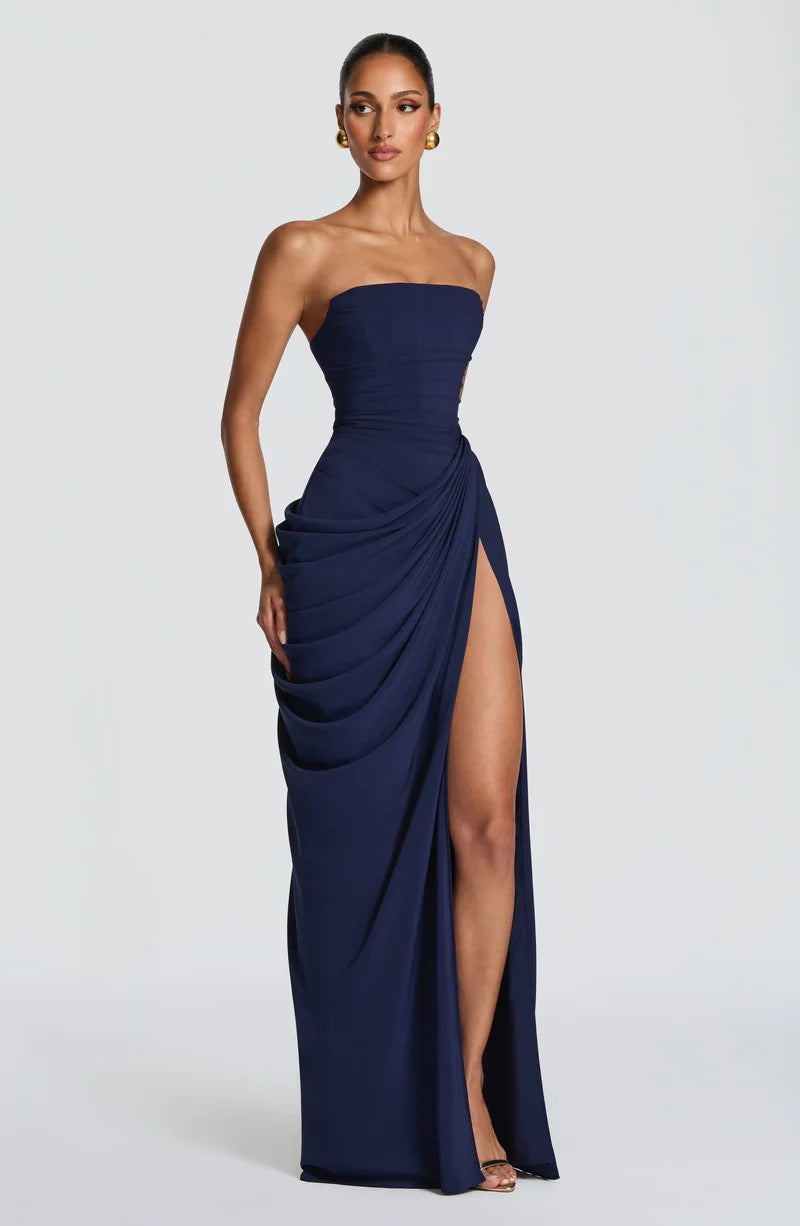 Babyboo Cyra Maxi Dress - Navy
