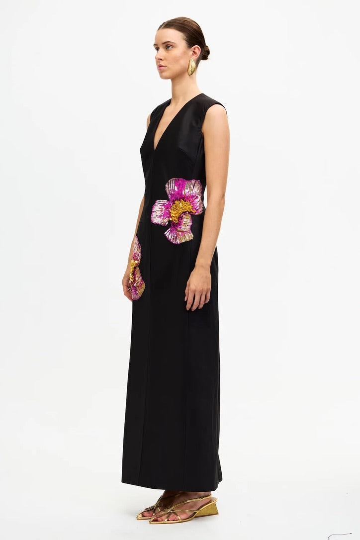 Acler Eastonhill Maxi Dress - Black