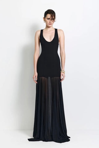 Effie Kats Odessa Gown - Black