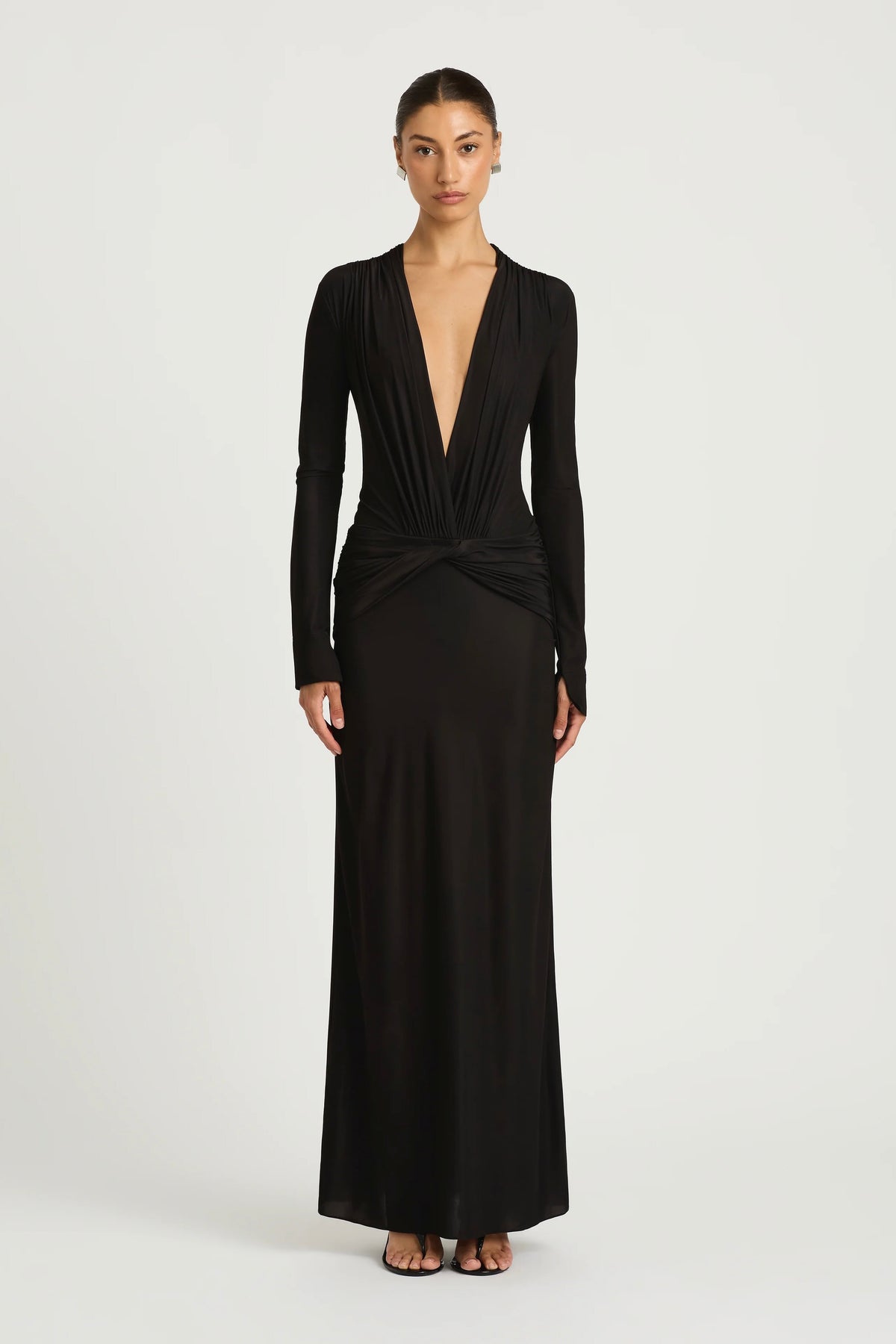 Benni Zuri Maxi Dress - Black