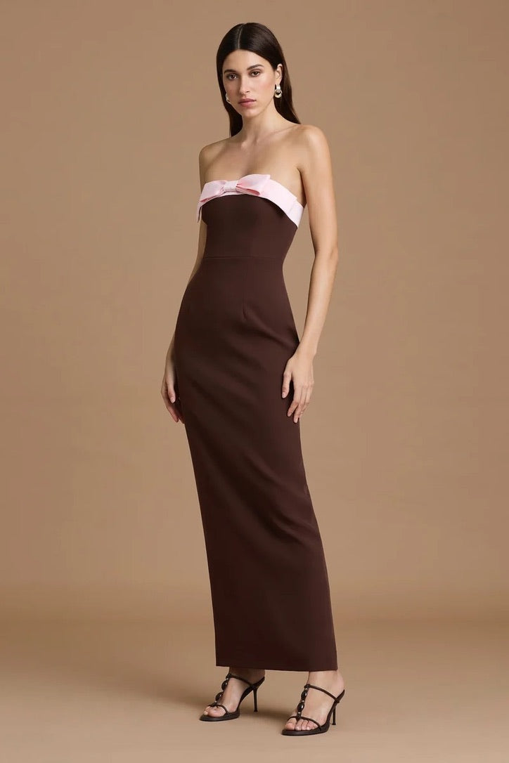 Sonya Ivrea Ribbion Dress - Pink Cacco