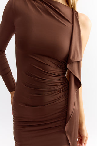 Lexi Melina Dress - Chocolate