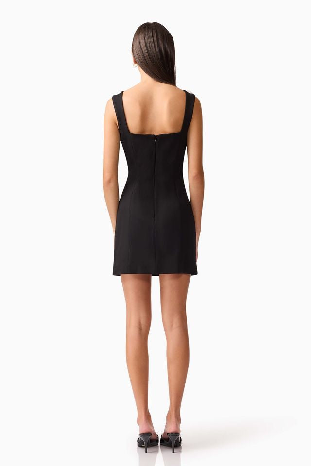 Elliatt Marina Mini Dress - Black White