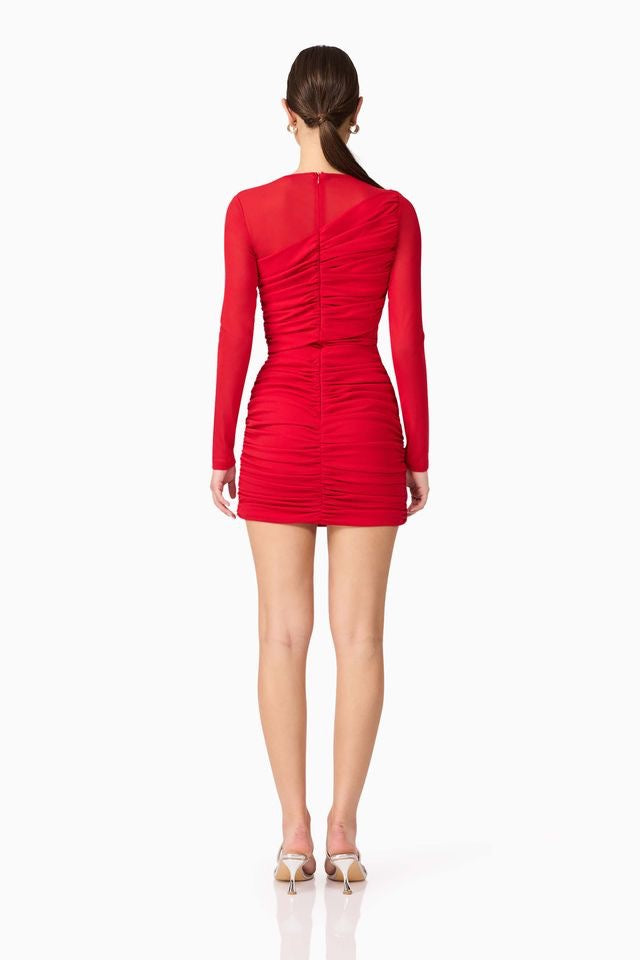 Elliatt Darya Mini Dress - Red
