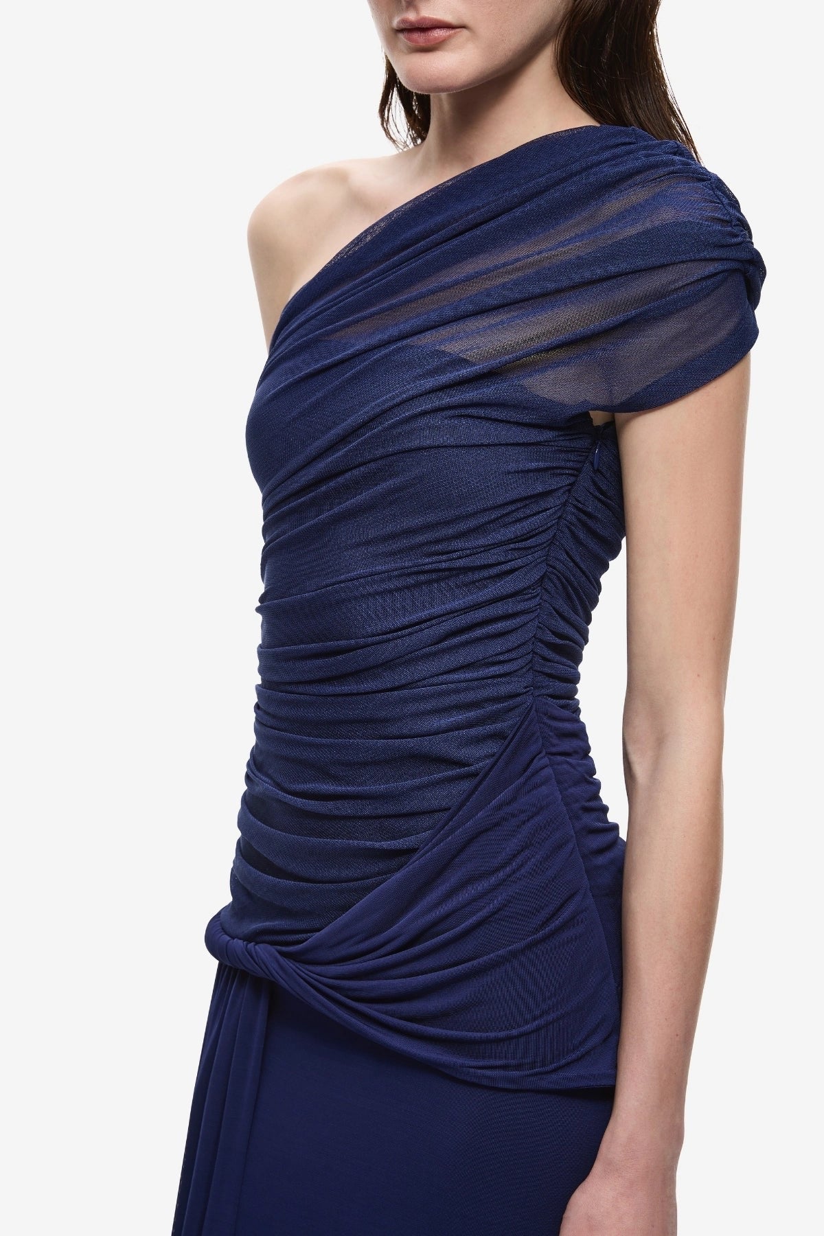 Misha Interwoven Maxi Dress - Deep Blue