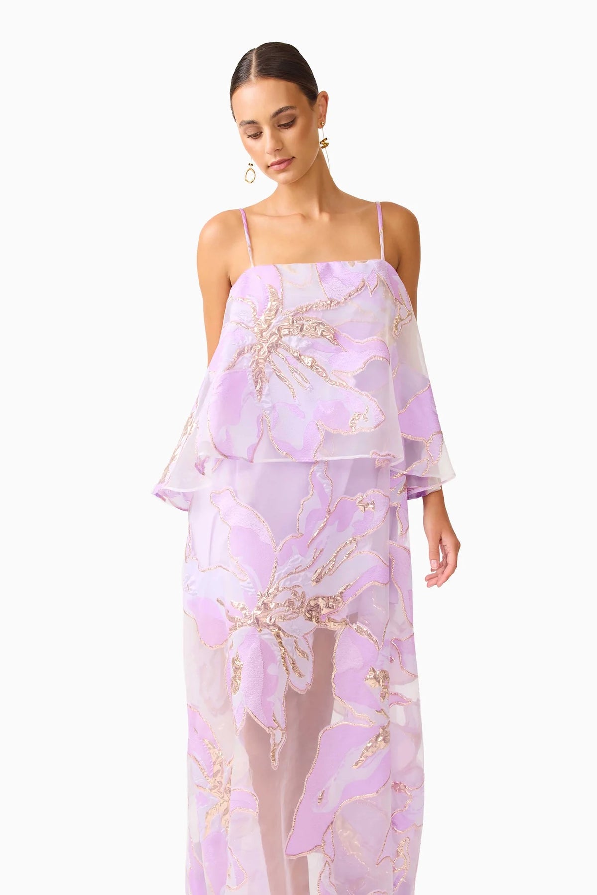 Elliatt Elysia Gown - Lilac Floral