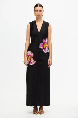 Acler Eastonhill Maxi Dress - Black