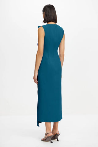 Acler Normanhill Midi Dress - Blue