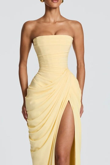 Babyboo Cyra Maxi Dress - Lemon
