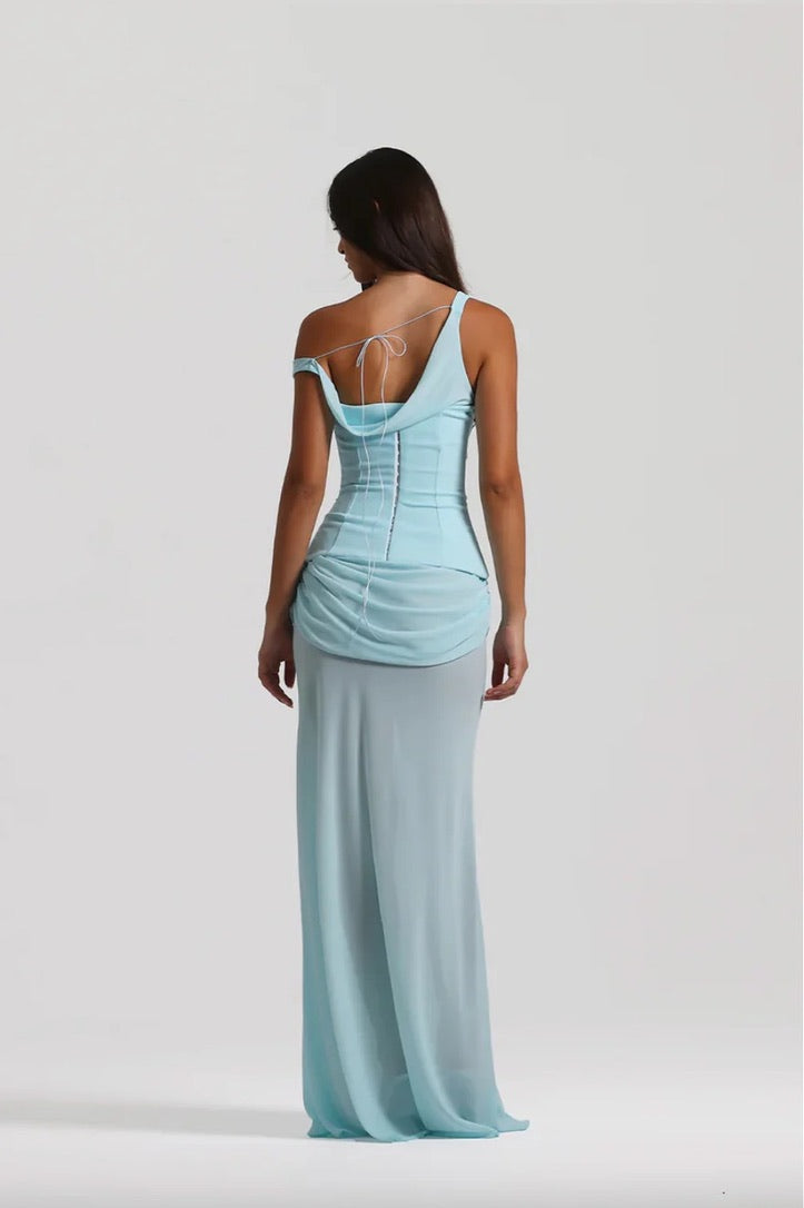 Natalie Rolt Cadence Dress - Baby Blue - Dress Hire AU Natalie Rolt Cadence Dress - Baby Blue - Dress Hire AU