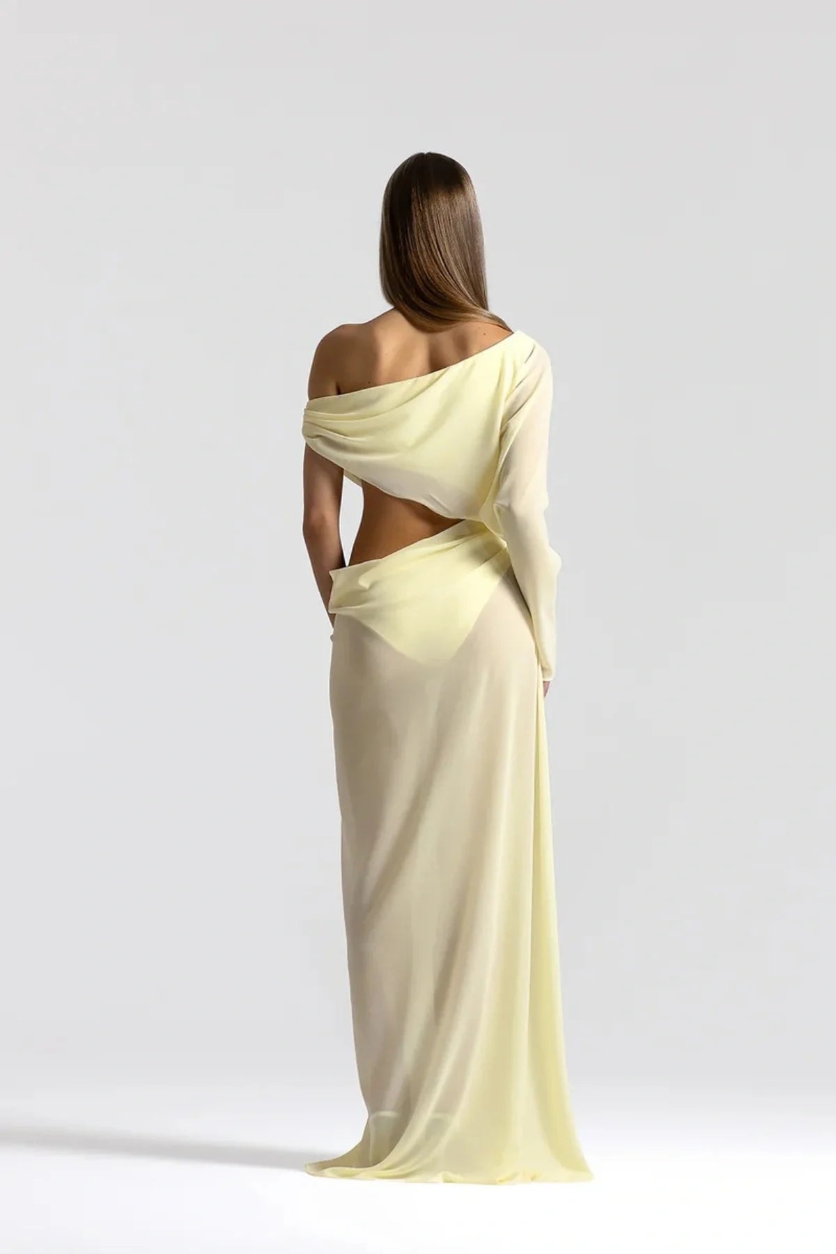 Natalie Rolt Imogen Maxi Dress - Butter