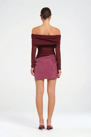 Benni Luca Mini Dress - Plum