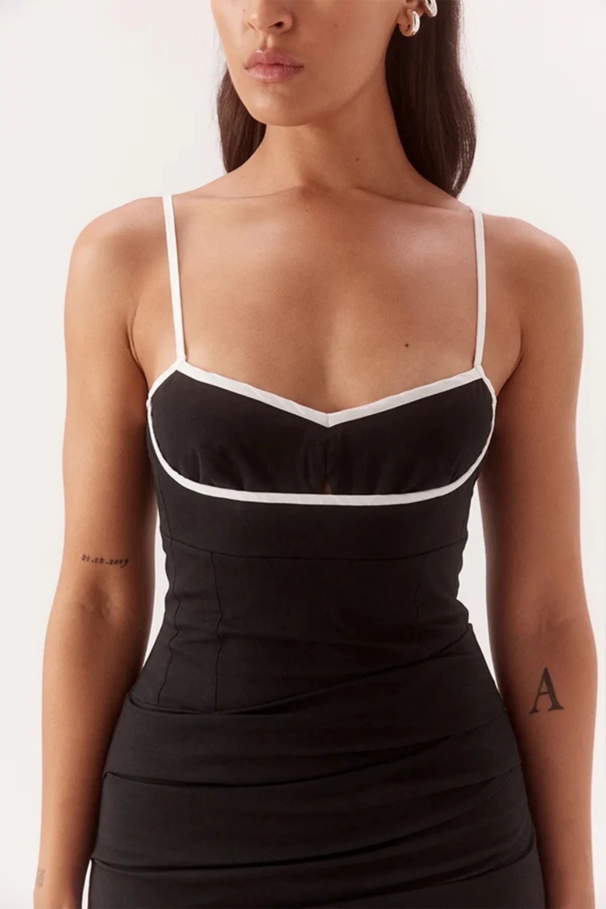 Sovere Britta Dress - Black/Chalk