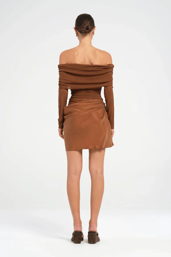 Benni Luca Mini Dress - Cocoa