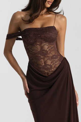 Natalie Rolt Sloane Dress - Espresso