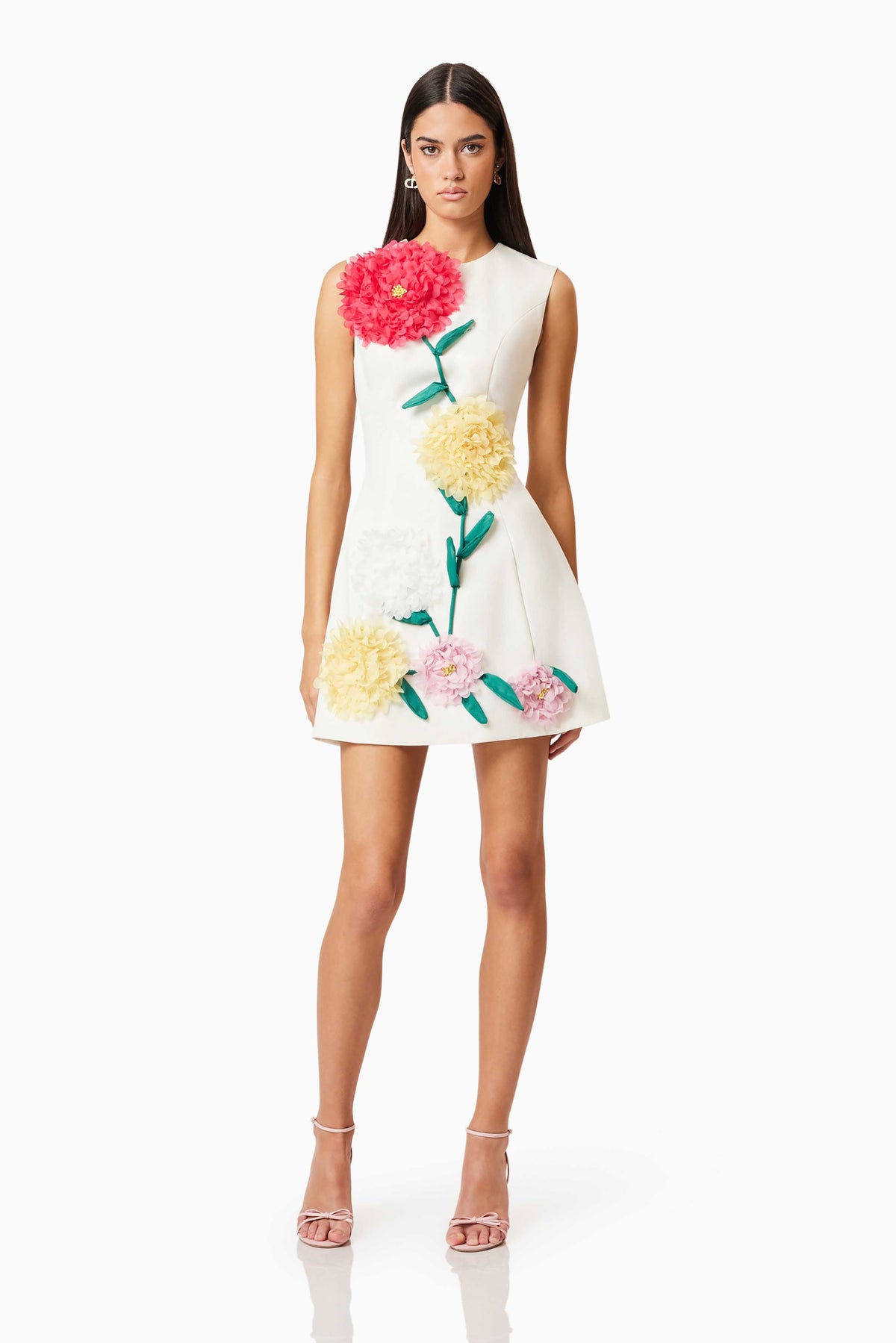 Elliatt Buttercup Mini Dress - Ivory