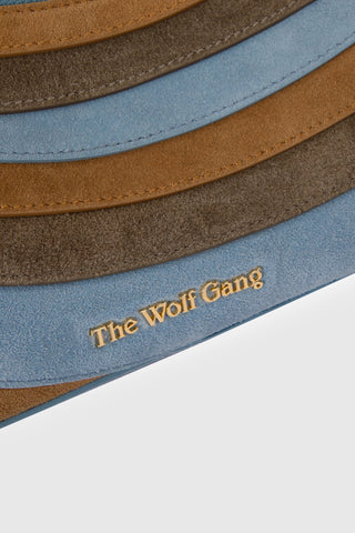 The Wolf Gang Santo Shoulder Bag - Sky & Chocolate