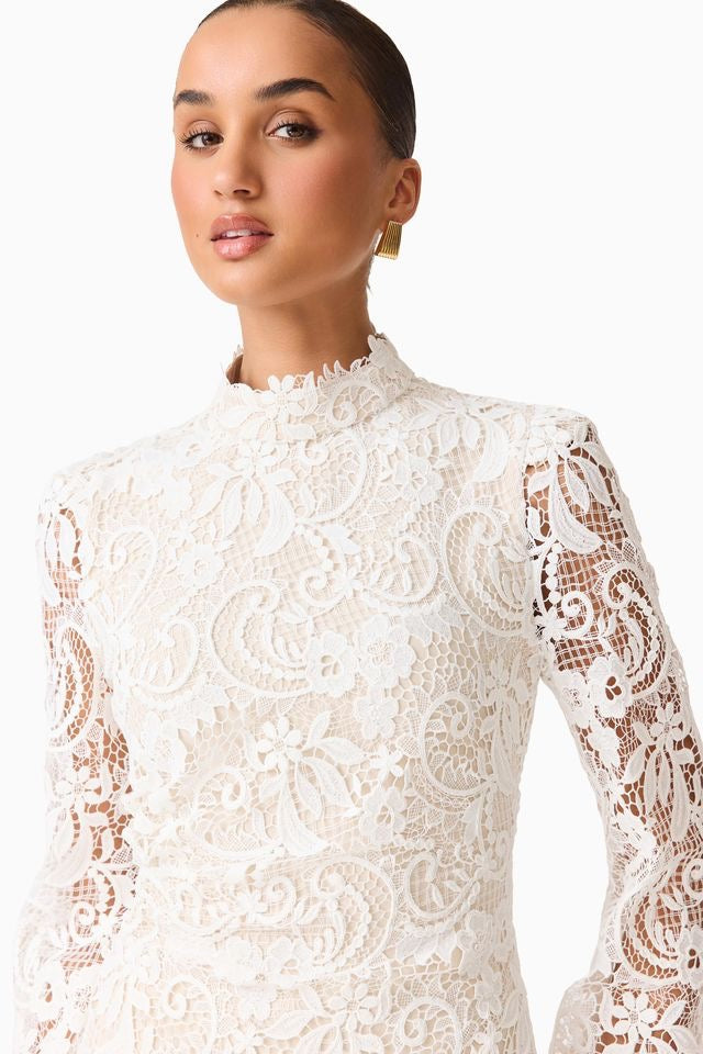 Elliatt Cora Mini Dress - White