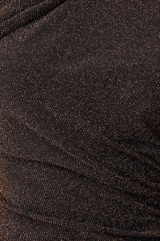 Elliatt Indira Mini Dress - Black & Gold