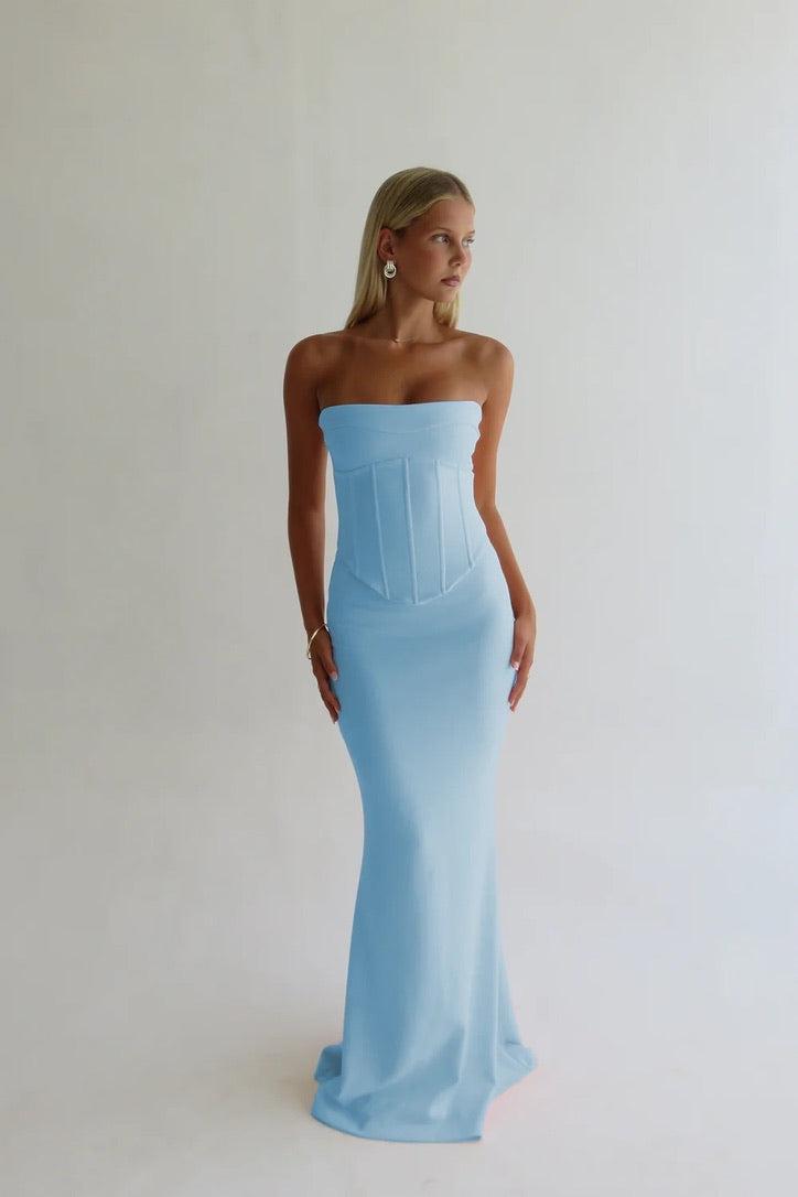Hnrt The Label Louie Gown - Baby Blue