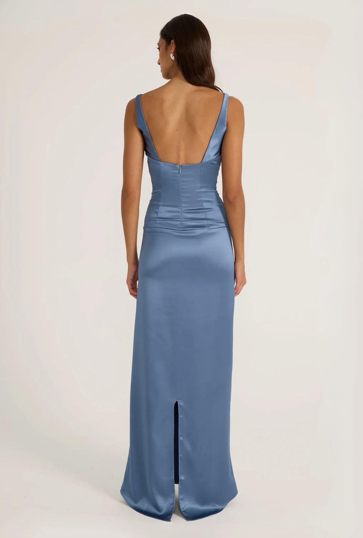 Ance Gria Atlein Gown - Blue