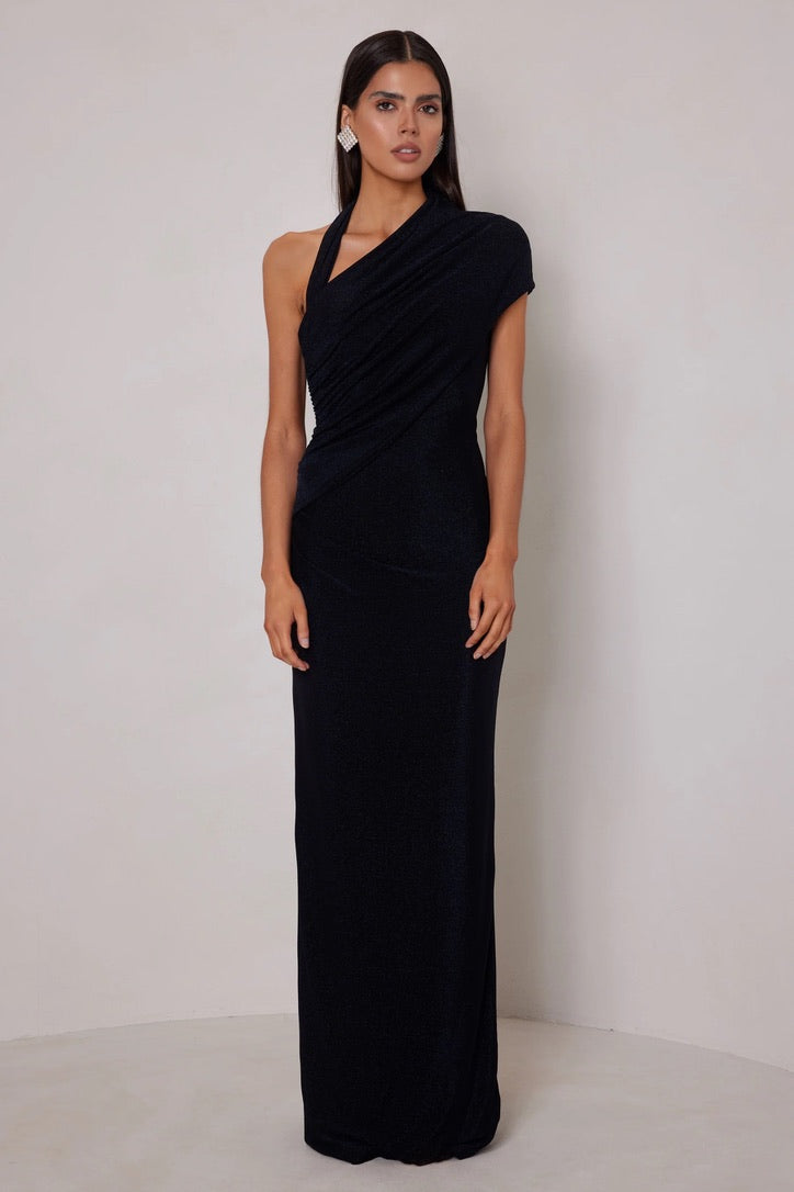 Elle Zeitoune Yelena Dress - Midnight Blue