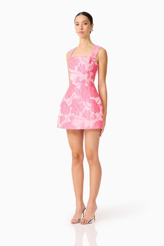 Elliatt Dionne Tulip Mini Dress - Pink