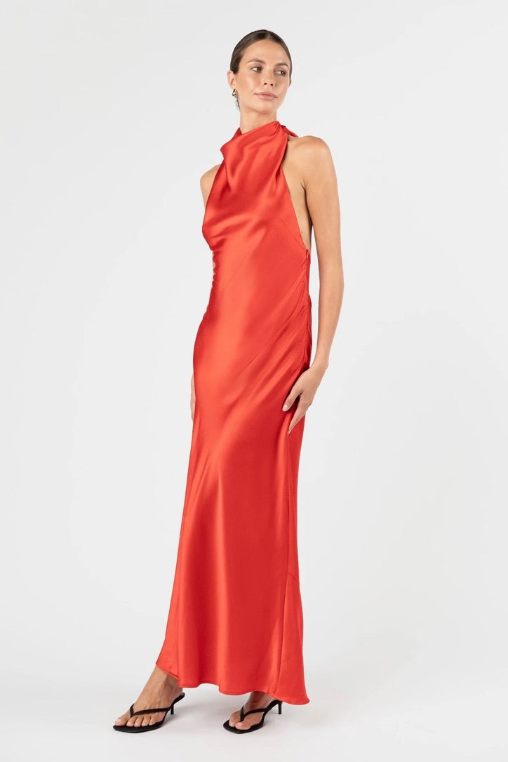 One Fell Swoop Kristina Dress - Tori Satin