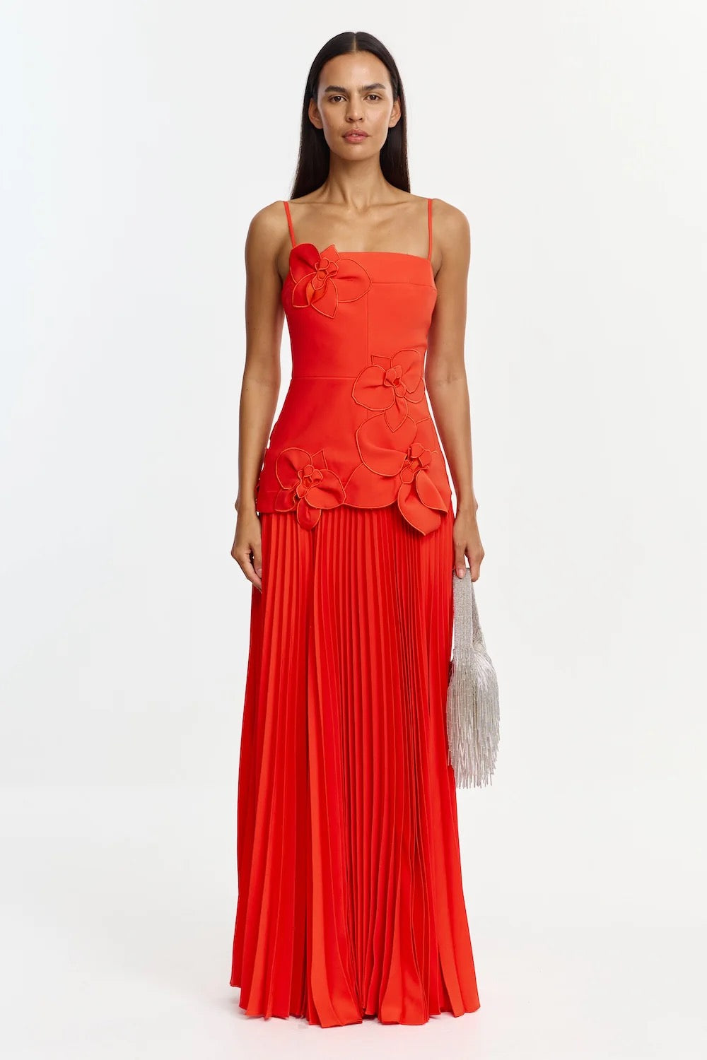 Acler Avision Maxi Dress - Chilli