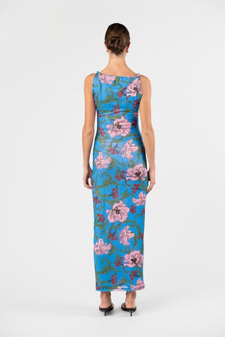 One Fell Swoop Torto Tank Dress - Cobalt Fleur