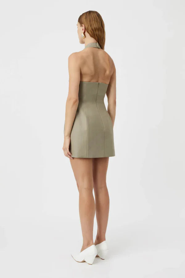 Camilla Marc Pompidou Dress Olive Marle – Dress Hire AU