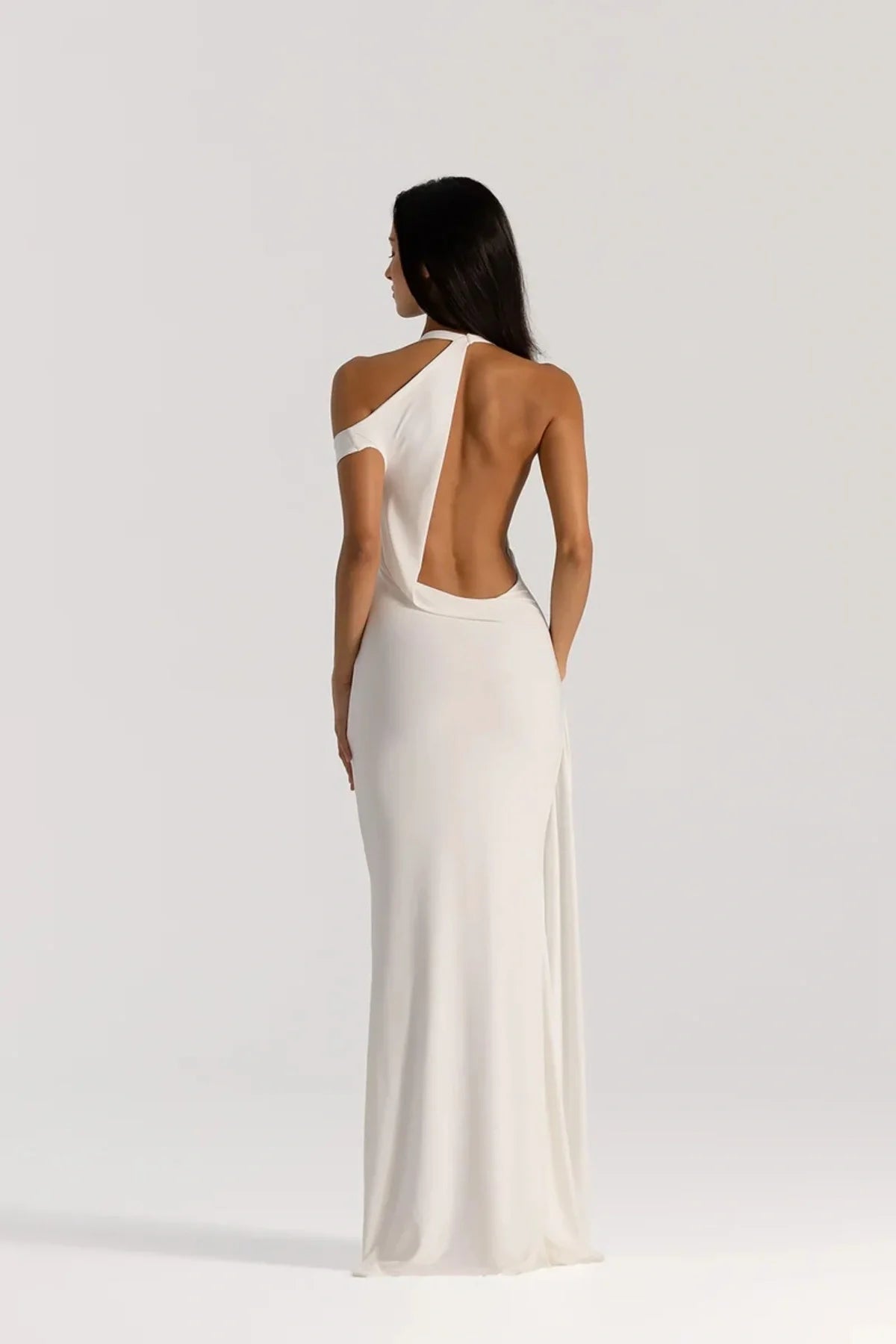 Natalie Rolt Mariela Gown - White